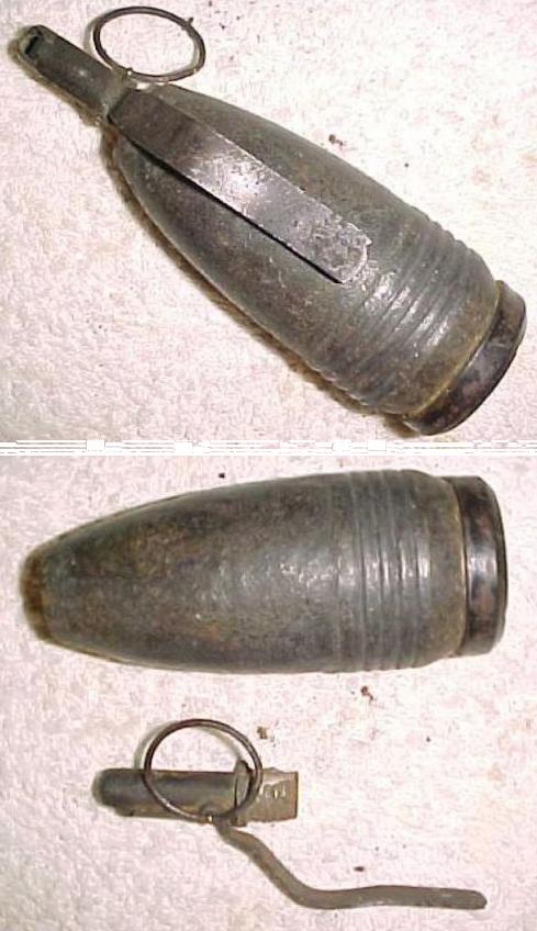 Russian WW2 5cm Mortar Grenade - Click Image to Close